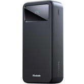 Mcdodo Mc 4240 30000mah 22.5w 4 In 1 Fast Charging With Pd, Qc, Scp, And Vooc Power Bank Supports Fast Charging For Apple, Samsung, Huawei, Xiaomi, Oppo, And Vivo Mobile Phones Smart Lcd Digital Display Black